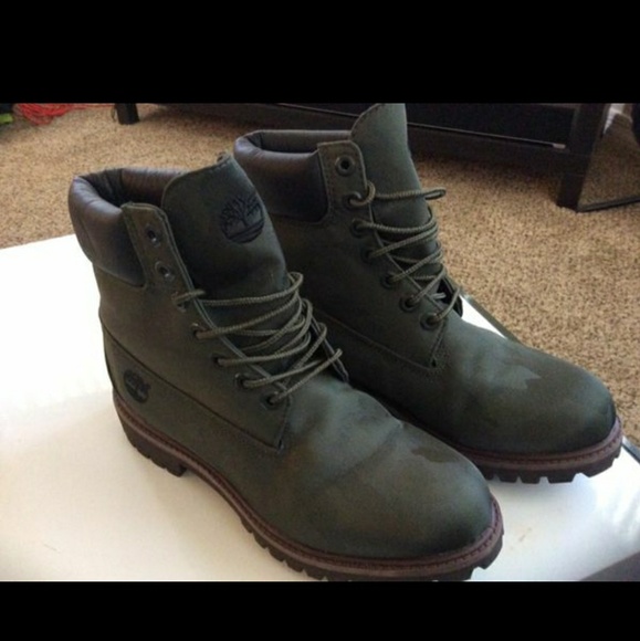 green camo timberlands